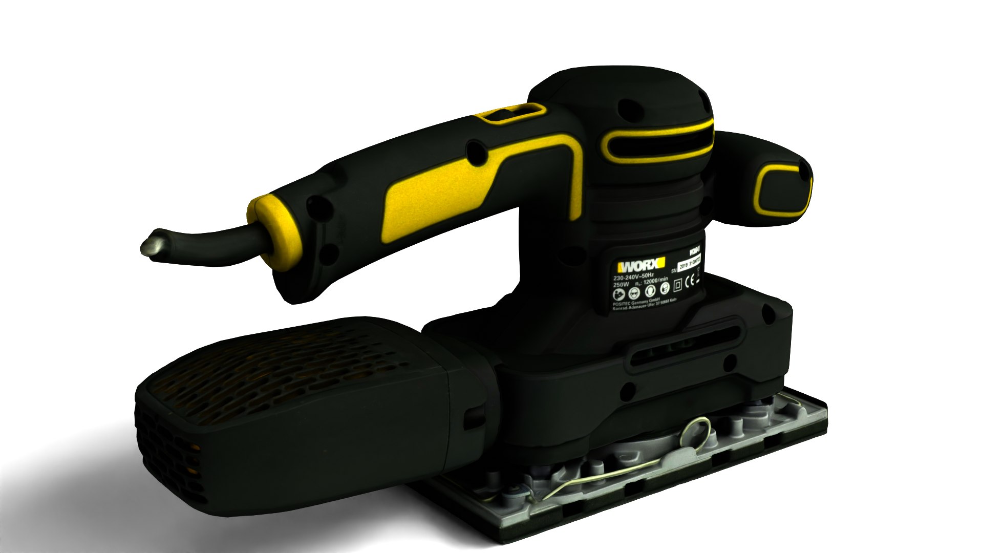 Realistic Sander Machine 3D Model 3D Model - TurboSquid 2504806