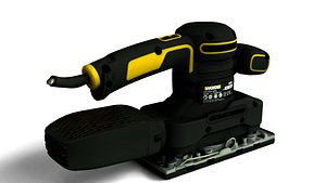 Realistic Sander Machine 3D Model 3D model