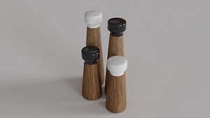 3D Craft Salt and Pepper Mill by Normann Copenhagen model