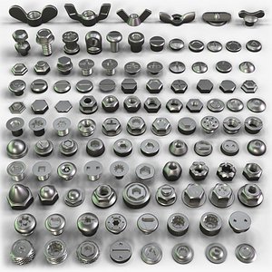 Bolts Collection - 108 pieces