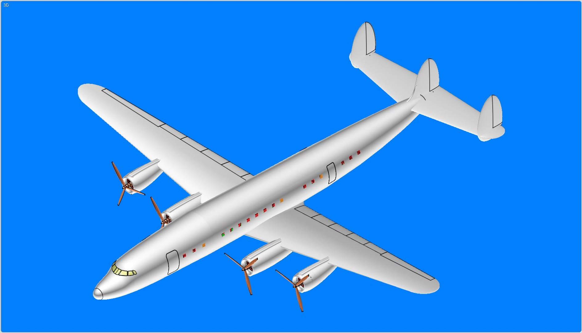 Lockheed L-1049 Super Constellation - Wikipedia