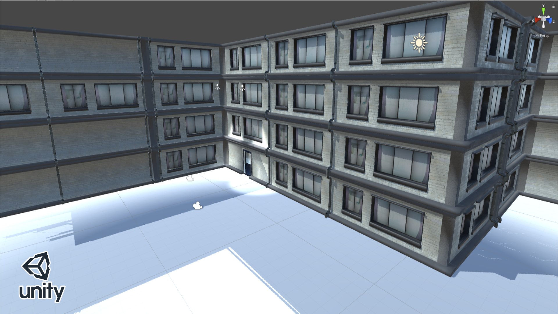 Set Building Asset Unity Model - TurboSquid 1306222