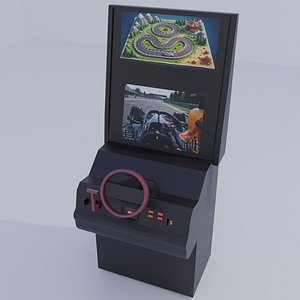 3D Slot machine for racers model