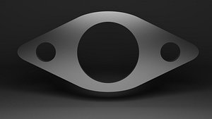 Flange for Exhausts 3D model