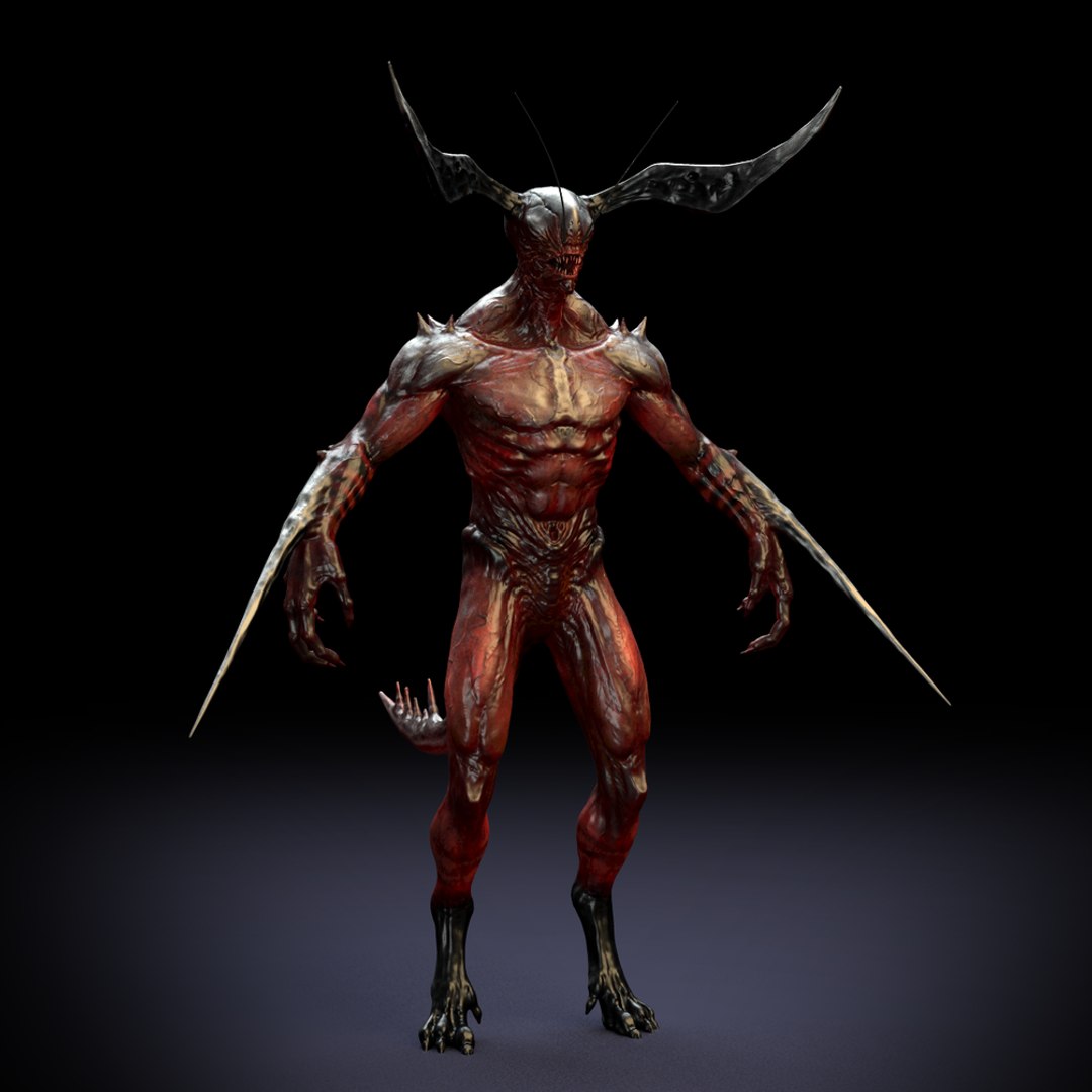 Free Demon Rig 3D - TurboSquid 1182234