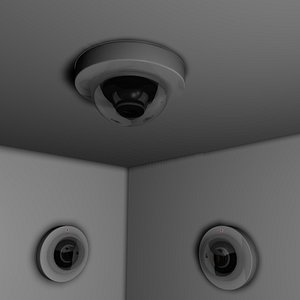 3dsmax security camera set
