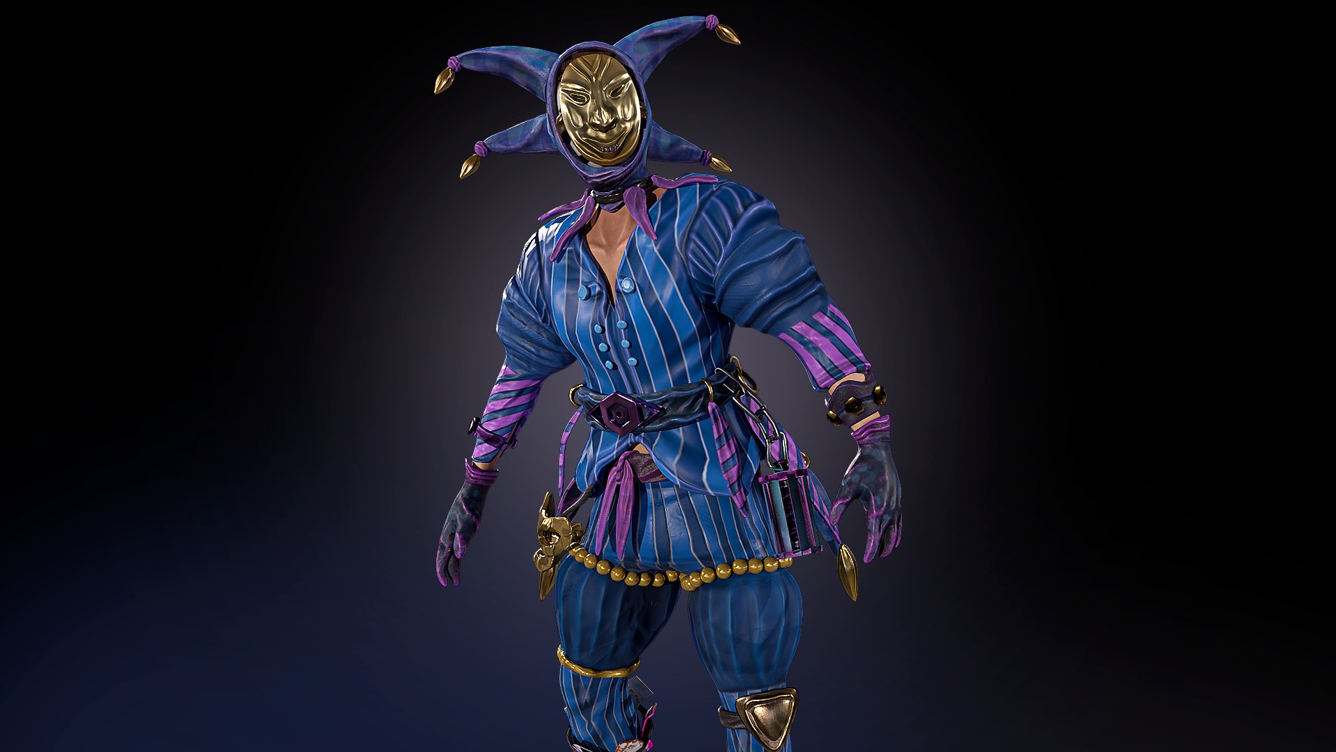 Jester 3D Model - TurboSquid 2383646
