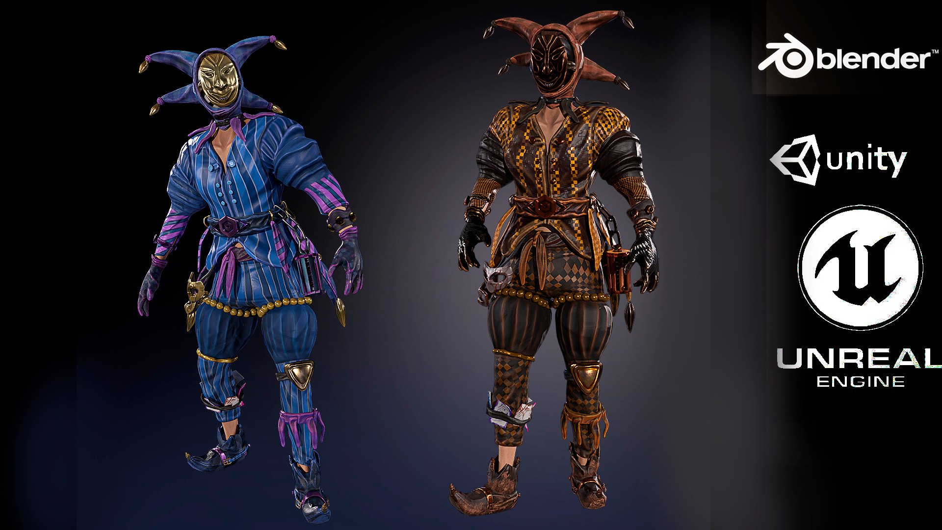 Jester 3D Model - TurboSquid 2383646