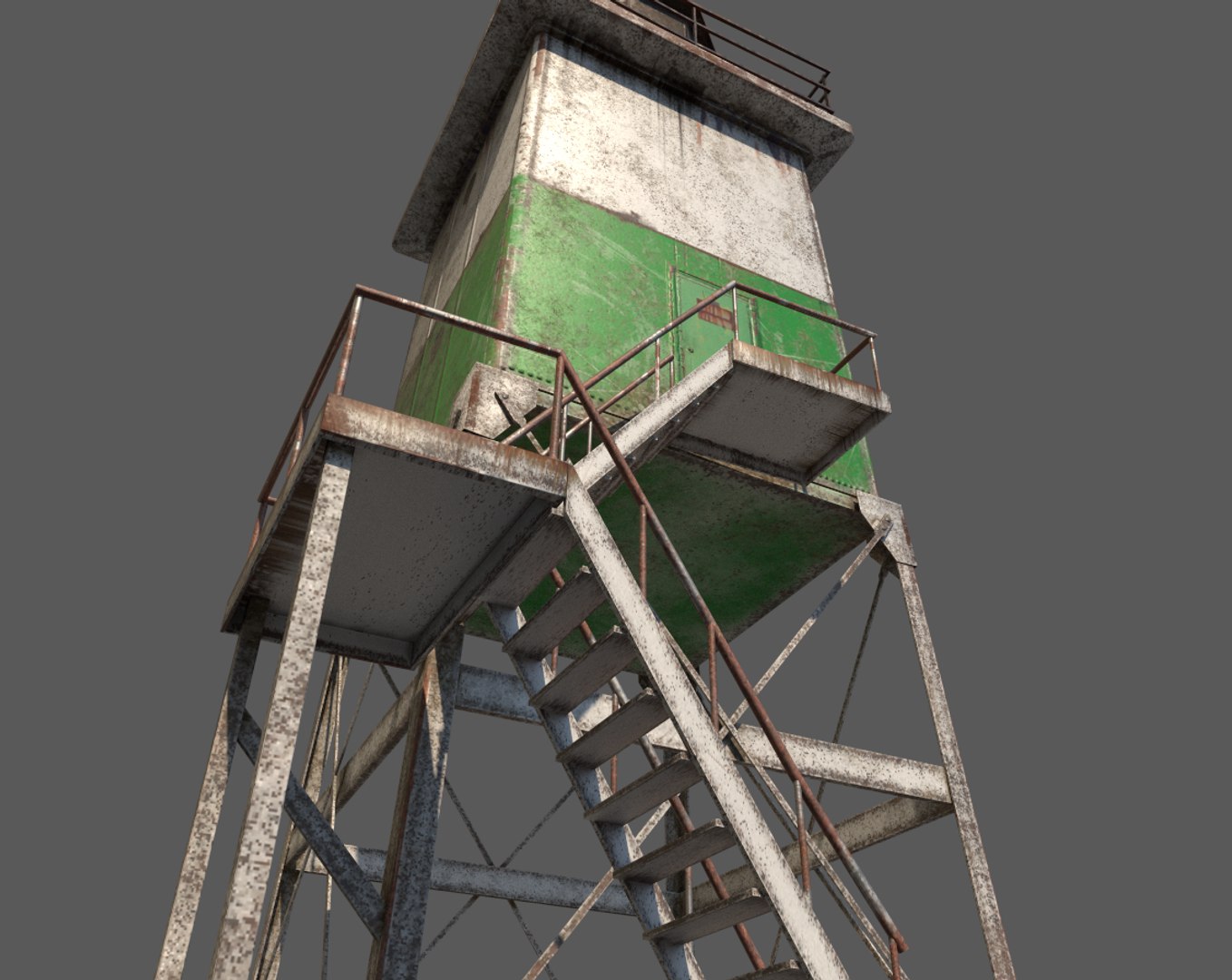 Metal lighthouse 3D model - TurboSquid 1678566