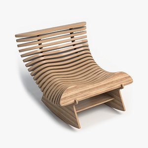 3D Parametric Rocking Chair