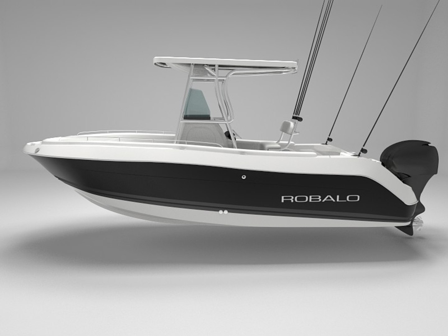 Robalo Fishing Boat 3d Model