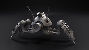 Spider Camera Robot 3D model