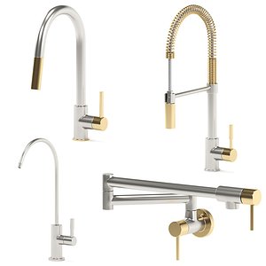 3D ZLINE kitchen faucets collection