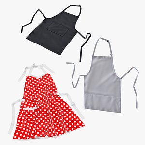Aprons Collection 3D model