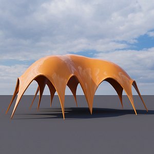 Catenary Shell Pavilion 10 model