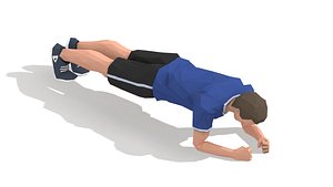 animations exercise man 3D