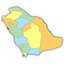 Political Map of Saudi Arabia