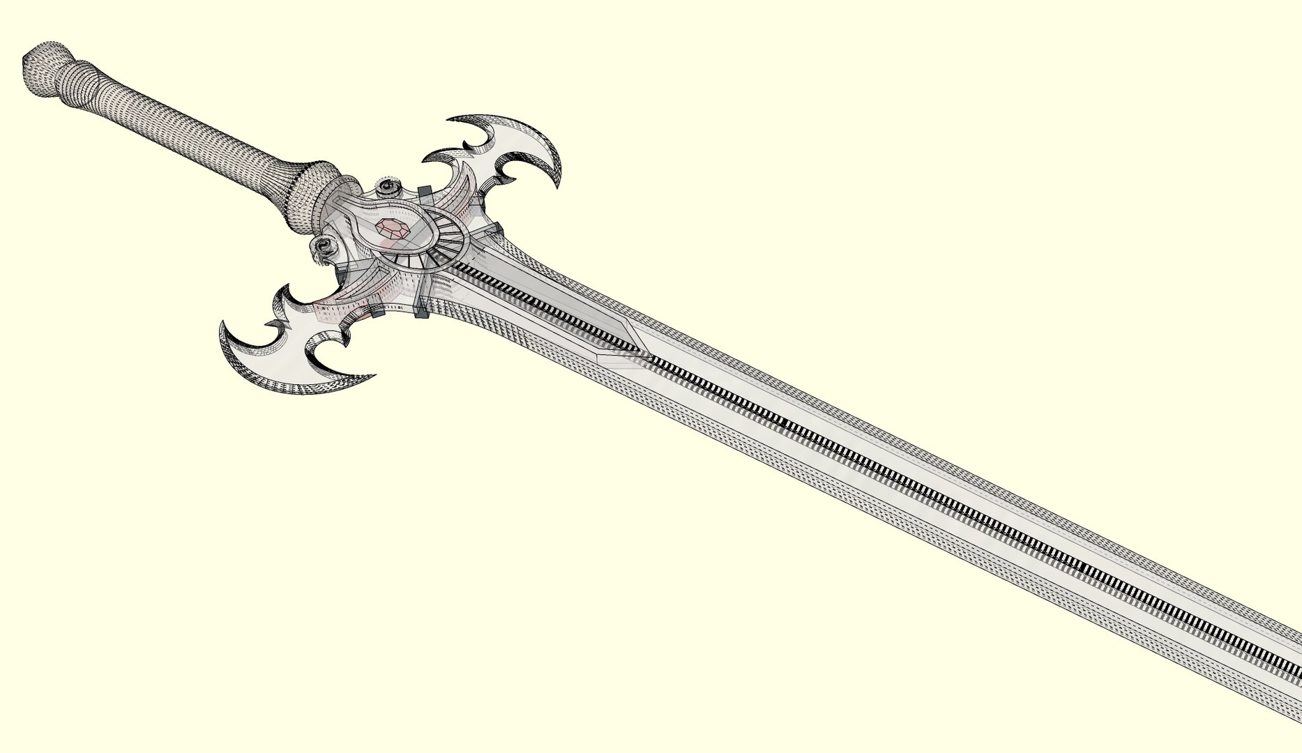 Sword King 3D Model - TurboSquid 1684485