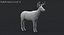 deer rigged fur 3d model
