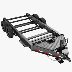 Dump Trailer Chassis 03 model