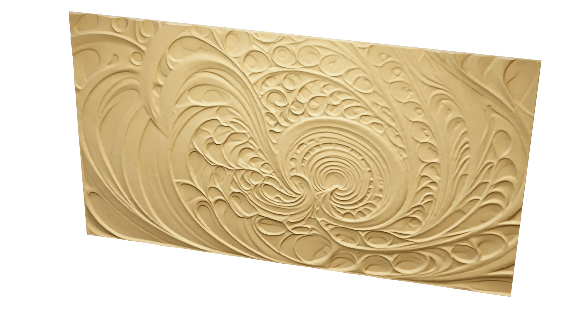 Modern Panel Wall Decor Set Relief Stl Mural CNC 191 3D Model ...