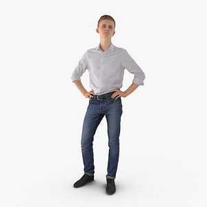 3ds max casual man
