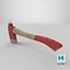Fire Axe Low-poly PBR