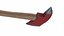 Fire Axe Low-poly PBR