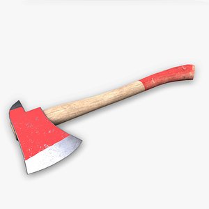 Fire Axe Low-poly PBR