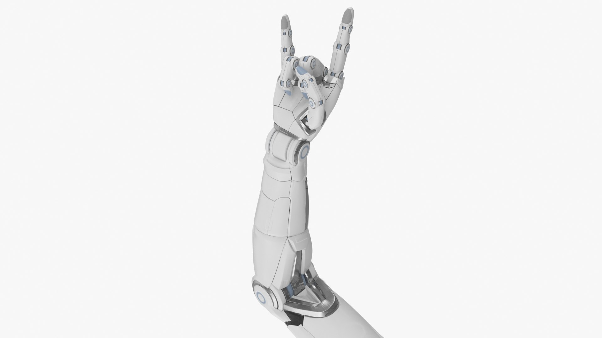 3D Cyborg Arm Goat Rockers Model - TurboSquid 2294769