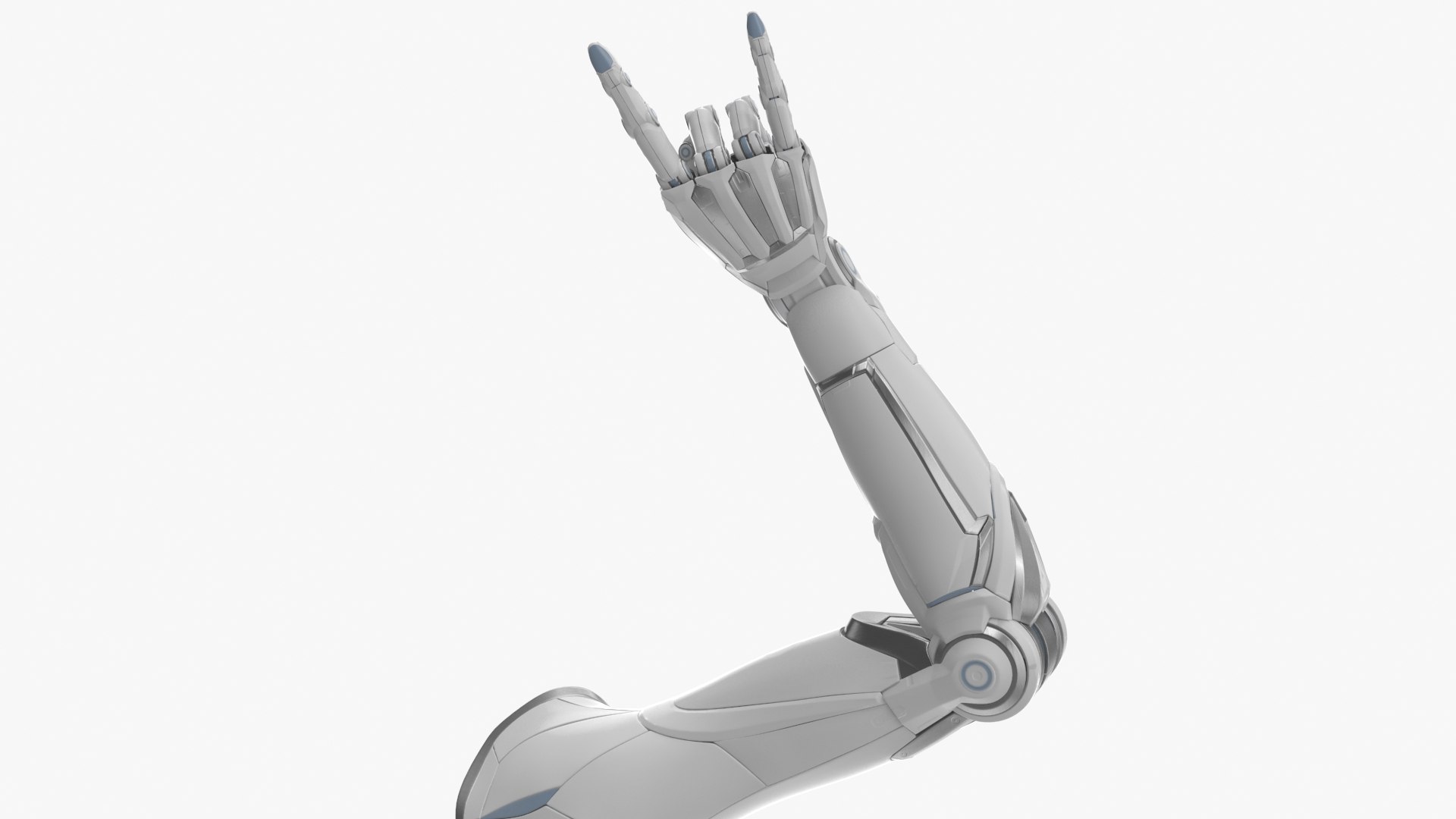 3D Cyborg Arm Goat Rockers Model - TurboSquid 2294769