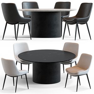 Globewest Pepper Chair and Geo Table