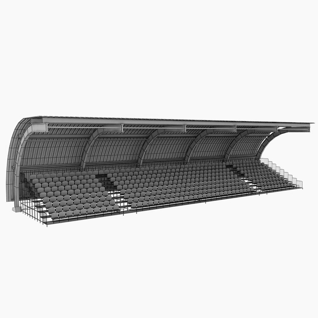 3d Pack Stadium Seating Tribunes