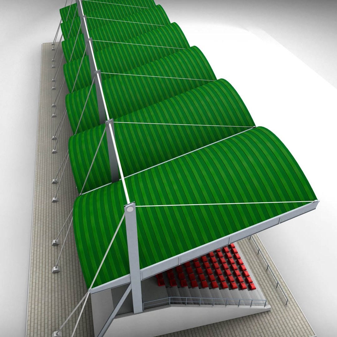 3d Pack Stadium Seating Tribunes