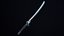 Sci-Fi Katana PBR 3D model