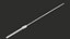 Sci-Fi Katana PBR 3D model
