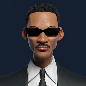 Will smith stylized | Blender | OBJ