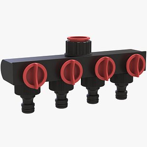 4 Way Water Tap Connector Adaptor