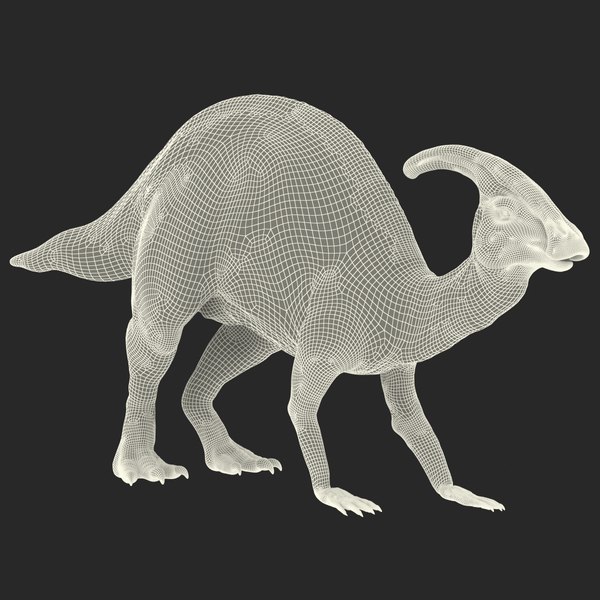 3ds parasaurolophus pose 3