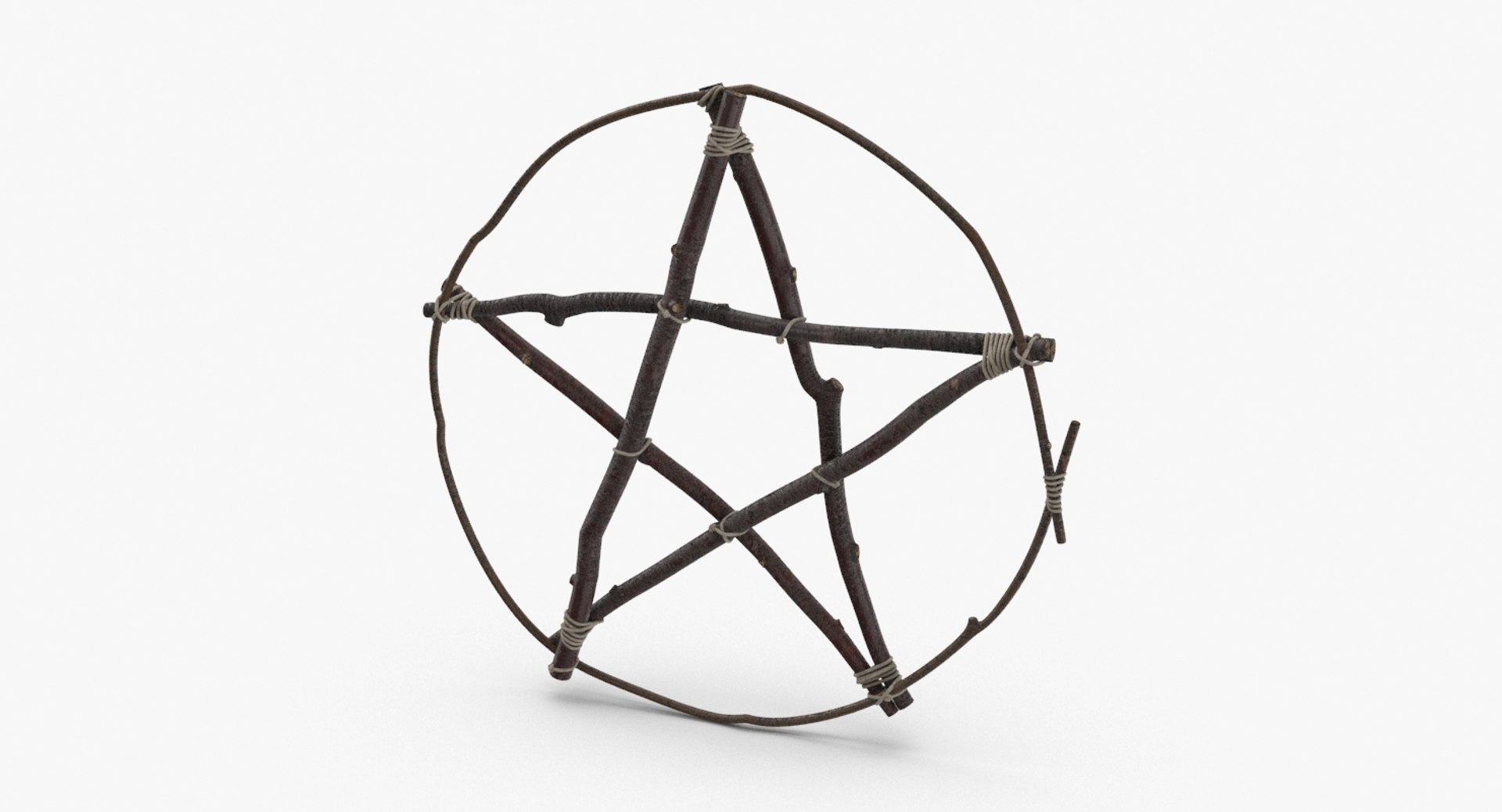 3D twigpentagram model TurboSquid 1155445