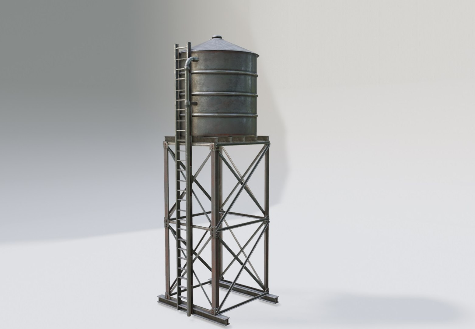 Water Tank 3D - TurboSquid 1429738