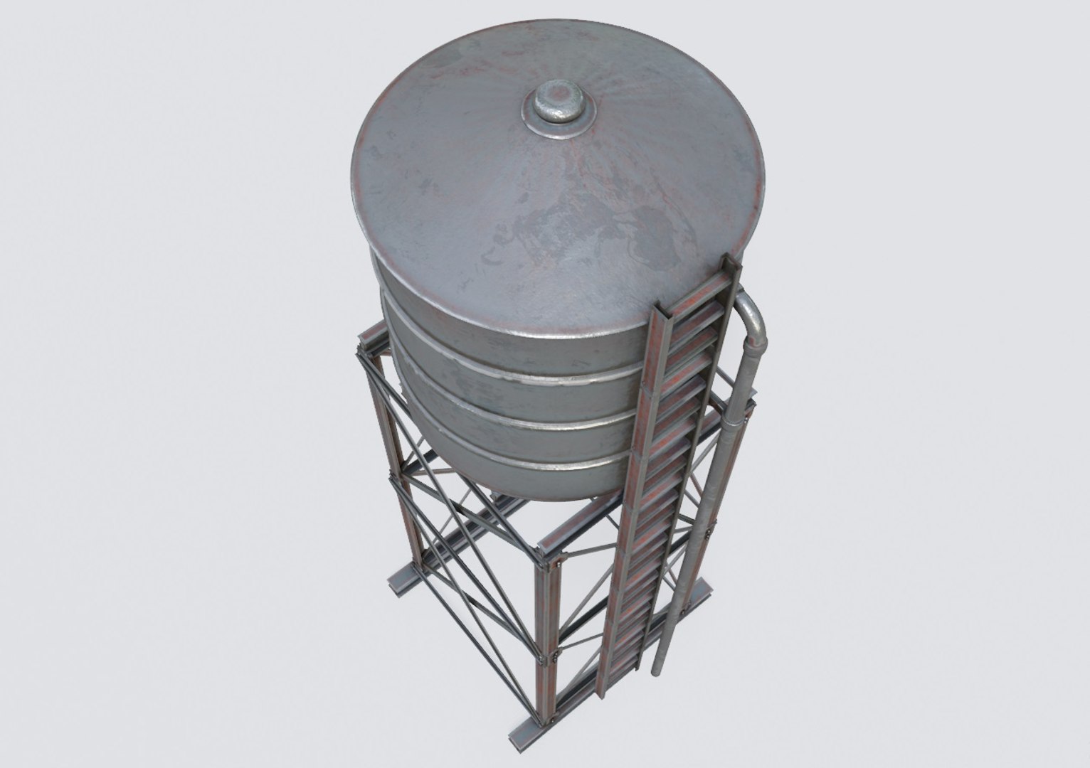 Water Tank 3d - Turbosquid 1429738