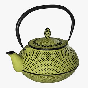 3D model Cast Iron Teapot