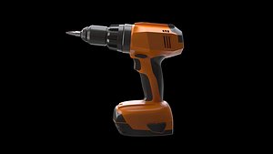 3D screwdriver tool industry model