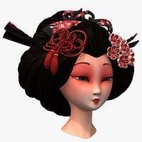 Geisha Head