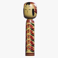 Traditional Kokeshi Doll