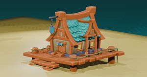house in the sand