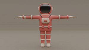 3D model Astronaut