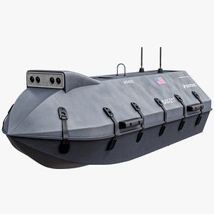 Spyglass Saronic - Unmanned Robotic Autonomous Surface Vessel PBR