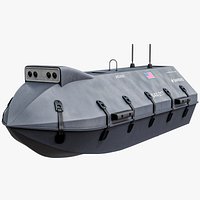 Spyglass Saronic - Unmanned Robotic Autonomous Surface Vessel PBR